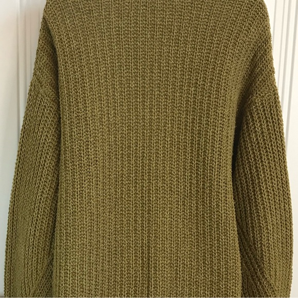 🔴 4/$15 Ava & Viv Women’s size 14W Target 🎯 Brand Green Open Textured Cardigan - Picture 8 of 11